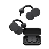 nwm DOTS チャコールブラック　耳スピ nwm DOTS オープンイヤー型 完全ワイヤレス 耳スピーカー