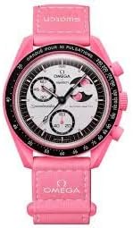 Swatch Mission To The Pink Moon Phase Collection, Limited Edition