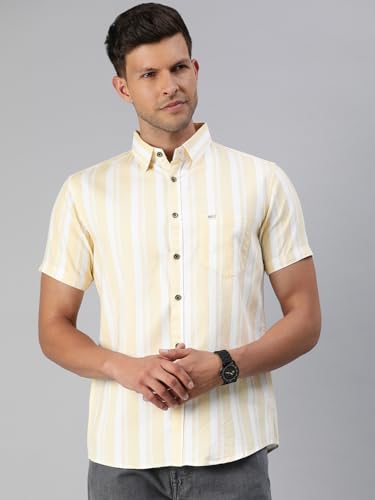 Image of Majestic Man Men's Cotton Slim Fit Shirt