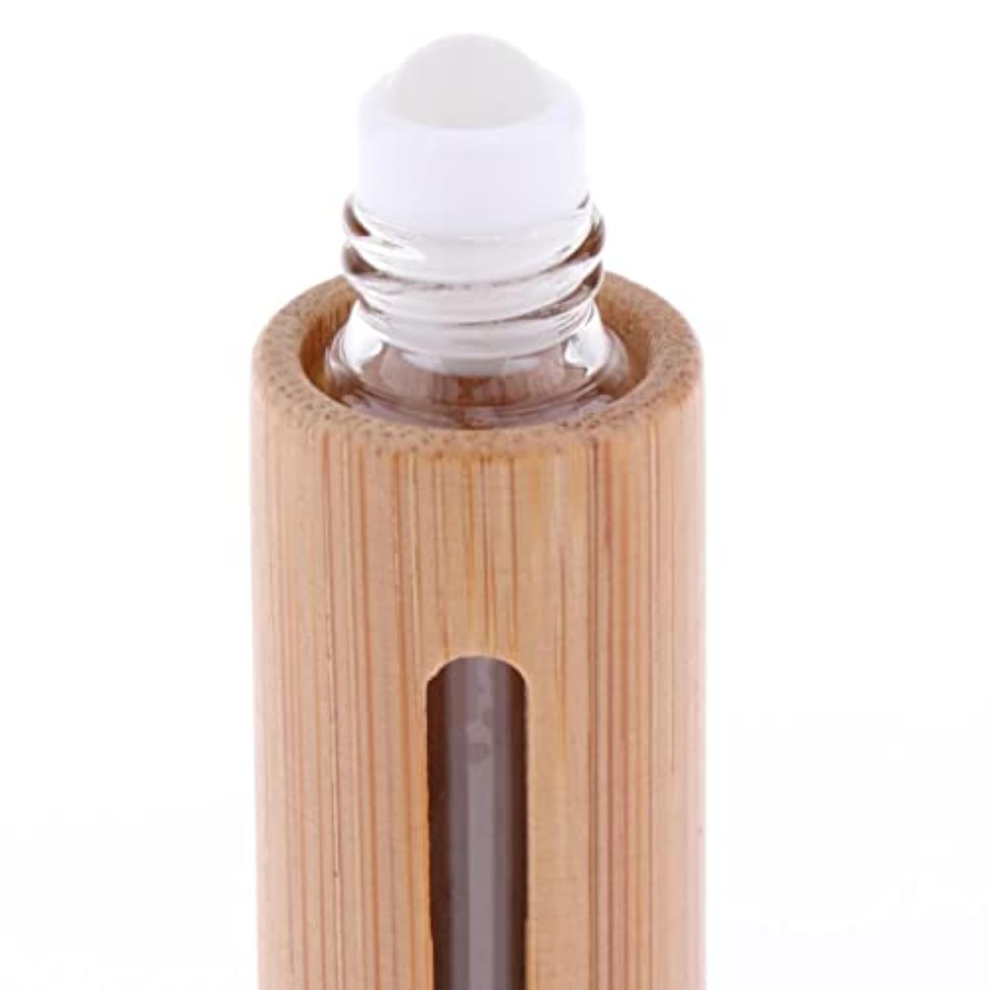 3x10ML Bamboo Roller Bottles for Essential Oil Perfume