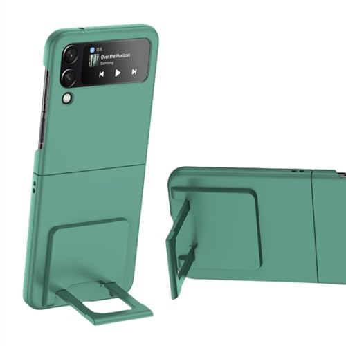 Coque Galaxy Z Flip3 5G vert foncé idéale pour regarder vos vidéos