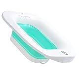 HIAKDOFT Elektrisches Sitzbad für Schwangere und Senioren Ergonomisches Sitzbadewannen Becken aus Faltbarem Material Breite Kante gegen Überschwappen Wohltuend und Heilend