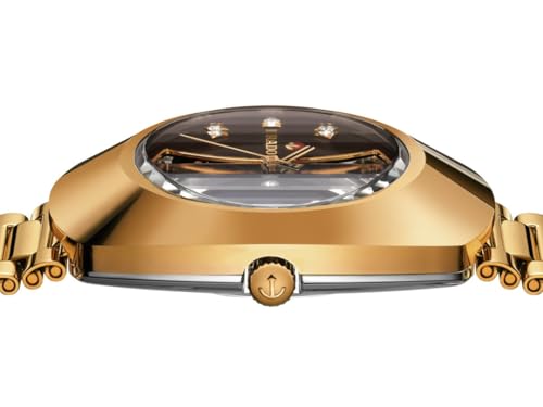 Rado - DiaStar Original Open Heart - Men - Swiss Watch - Sapphire Crystal Dial - Stainless Steel/PVD - 6 Cubic Zirconia - 80 Hours of Power Reserve - Automatic - 35 mm3