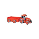 NewRay Pre-School Kubota Lil' Orange Farm Tractor and Wagon