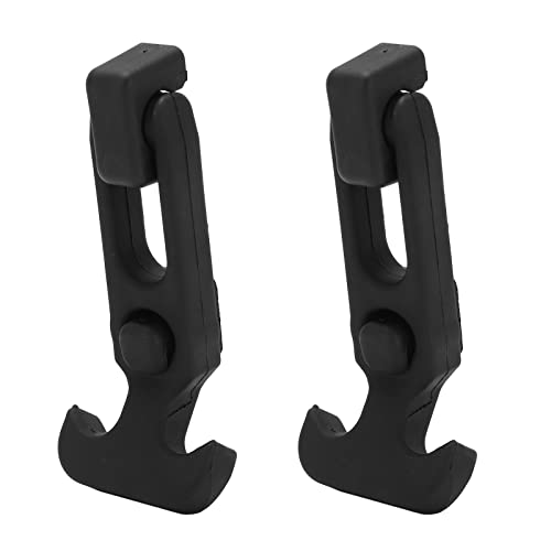 Rubber Hood Catch,2Pcs Rubber Hood Catch T Handle Elastic Hasp Flexible Draw Latches with Screws for Toolbox - Image 3