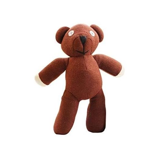 Mr Bean Teddy Bear Animal Fylld plysch leksaker mjuk tecknad brun figur docka barn barn gåva mode leksak födelsedagspresent,25cm
