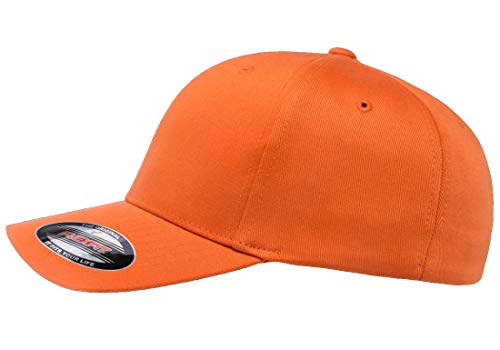 Opel Gt Sports Car Outline Design Flexfit 6277 Athletic Baseball Fitted Hat Cap Orange L/Xl #TOP1