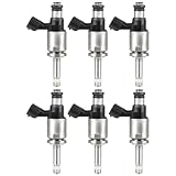 SCITOO Fuel Injectors Automotive Engine 1 Hole 6Pcs Replacement For Lexus For ES350 2019-2020,For Lexus For RX350 2016-2020,For Toyota For Avalon 2019-2020,For Toyota For Tacoma 2016-2020