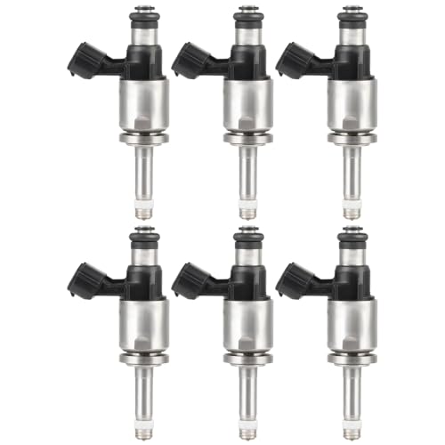 SCITOO Fuel Injectors Automotive Engine 1 Hole 6Pcs Replacement For Lexus For ES350 2019-2020,For Lexus For RX350 2016-2020,For Toyota For Avalon 2019-2020,For Toyota For Tacoma 2016-2020