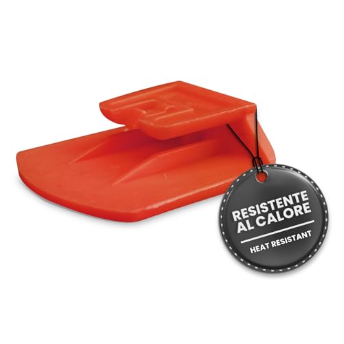 Portaclip Magnetico Rosso Con 35 Clip Incluse - Ordine Sulla Scrivania