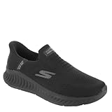 Hauteur du talon : 0,3 cm Skechers Performance Slip-Ins: Go Walk Now-216372 Baskets pour homme, noir/noir, 7 Wide