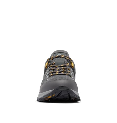Columbia Columbia Men's Granite Trail, Dark Grey/Golden Yellow, 7