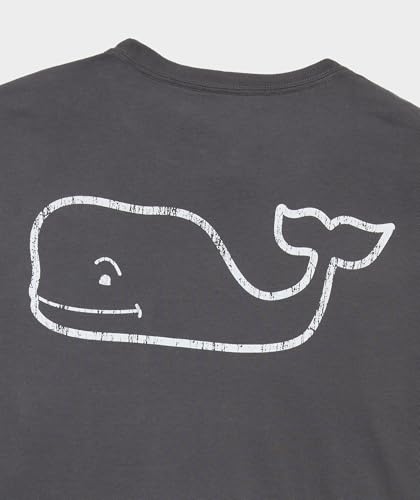 Image of vineyard vines Men's Long Sleeve Vintage Whale Pocket T-Shirt
