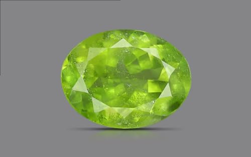 Gema natural de peridoto de 7.25 quilates para sustituir piedras sintéticas en joyería fina 2