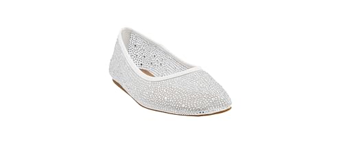 Corkys Footwear Hey Girl It's A Vibe Slip-on Ballerina Flat - Rhinestone Mesh Body, Closed Toe, Breathable and Lightweight Elegance, Comfortable and Lightly Cushioned Insoles3