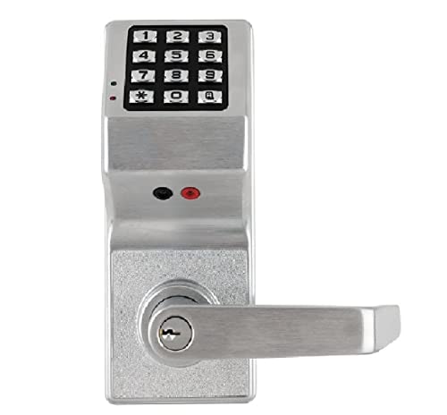 Alarm Lock DL410026D Trilogy 2000-User Electronic Digital Keypad Privacy/Residency Lock Single Cylinder Leverset