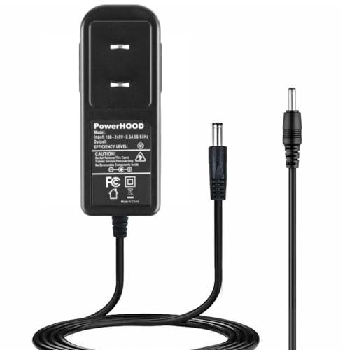 PowerHOOD 12V AC Adapter Compatible with Spectra SG Synergy Gold Double Adjustable Electric Breast Pump, S2 S1 Pus, S3 Pro, M1 Breast Feeder Power Supply Plug Replacement Charger Cable PSU