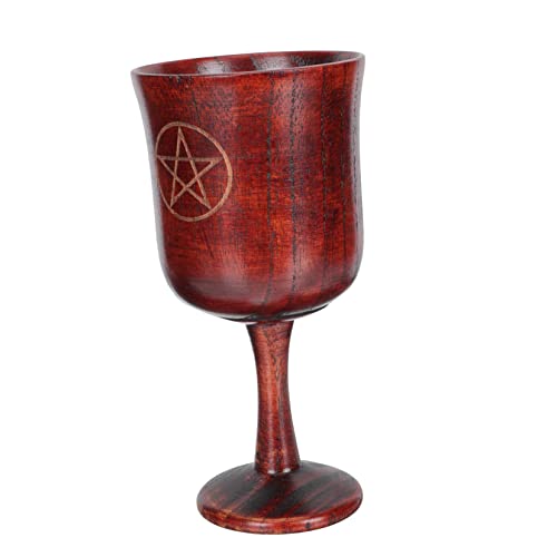 STOBAZA Cálice Sagrado Taça De Vinho Cálice Taça De Vinho Cerimonial Pentagrama Copos De Vinho Cálic