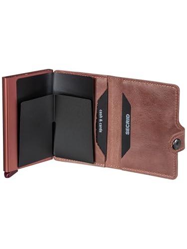 Image of Secrid Men's Cardprotector Travel Accessory Envelope Card Holder, mauve, 66x102x21cm