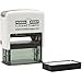 PermaPRINT Dual Clothing Stamper (1 Black Ink Stamp, 1 White Ink Stamp) Includes Free StampDARK Tool