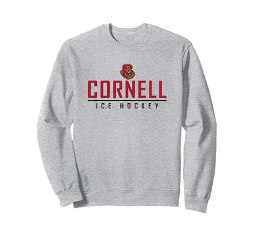 Cornell Hockey Classic Block Neutral | Cornell University Sweatshirt