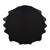 Stofftischdecke, rund, ca. 180 cm schwarz