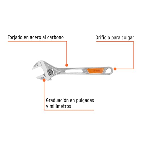 Llave inglesa Truper 17 Imagen adicional