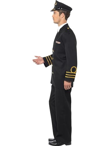 Smiffys 38818L Mens Navy Officer Costume thumb #1