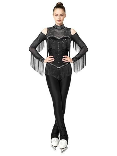 Combinaison de patinage artistique et acrobatie unitard sport femme