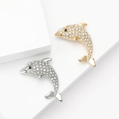 Image of women's animal brooch, rhinestone pearl cubic zirconia high-end temperament animal insect brooch clothing paired with jackets, pins, brooches suitable for women and girls
