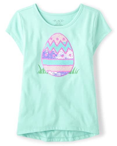 The-Childrens-Place-Girls-Short-Sleeve-Graphic-High-Low-Top