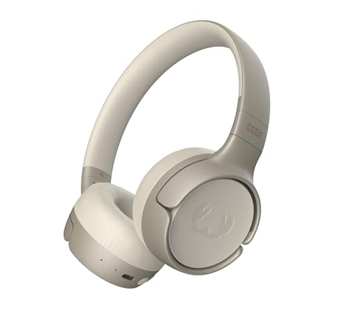 Fresh 'n Rebel Code Fuse, cuffie Bluetooth on-Ear, senza fili, 30 ore di riproduzione con microfono e assistente vocale, controllo volume e tasti riproduzione/pausa, pieghevole (Silky Sand)