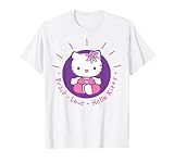 Hello Kitty Yoga Peace Love Lotus Meditation T-Shirt