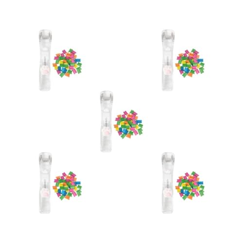 Mini agrafeuse pack de 5 pour classe école et bureau 11,5 x 2,5 cm