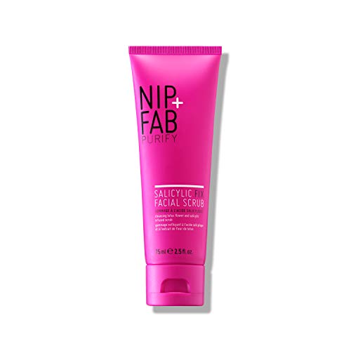 Nip + Fab Salicylic Acid Fix | Peeling Facial con Ácido Salicílico | Piedra Volcánica | Peeling limpiador | Limpieza de Poros | Control de Sebo | 75 ml