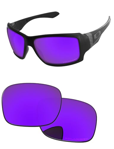Image of Replacement Lenses for Oakley Big Taco OO9173 62mm Sunglass - Precision Fit, UV Block & Impact Resistant