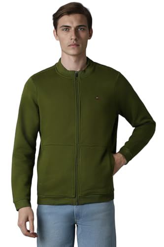 Image of Louis Philippe PolyMen's Cotton Round Neck Sweatshirt