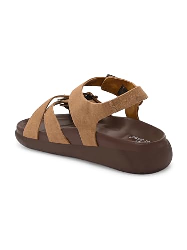 Image of EL PASO Men Faux Leather Ultra Comfortable Casual Slip On Sandals EP55706 P