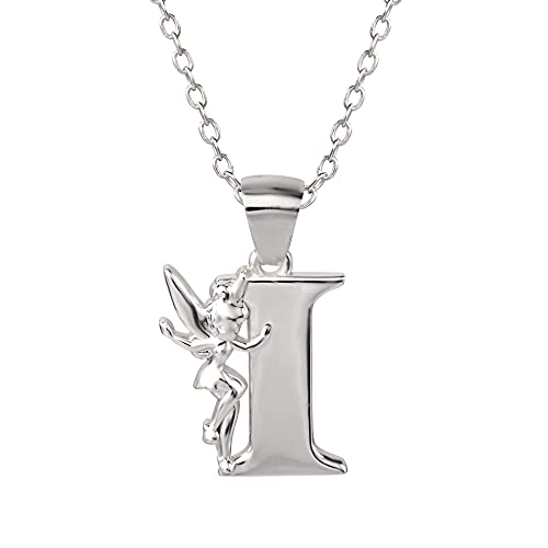 Pendentif fée Clochette lettre I Disney argent fini les bijoux ternes avec ce collier durable