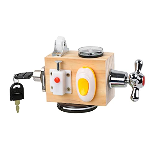Cube para crianças, Sensory Busy-Board Atividade de brinquedo de viagem Tabuleiros ocupados para cri