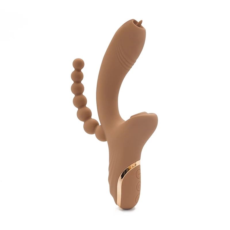 Vibromasseur multifonctions silencieux doté de plusieurs vitesses de stimulation