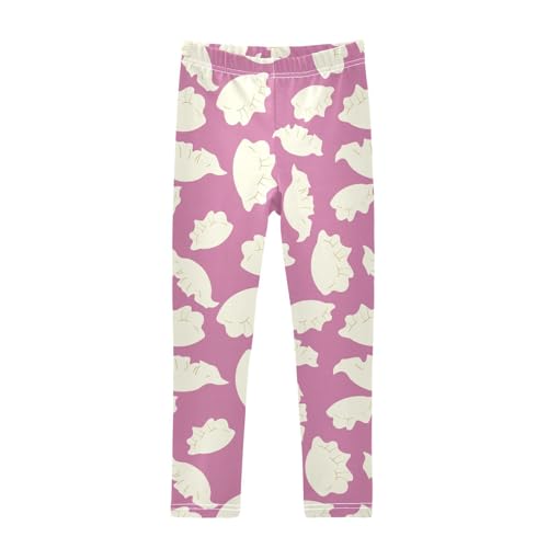 ZZKKO Girls Leggings Dumpling Toddler Girls Clothes Leggings for Girls Toddler Girls Leggings 3-4T