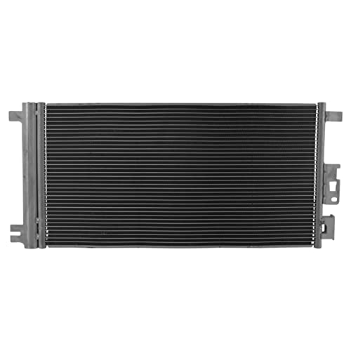 Image of TRQ A /C Condenser and Receiver Drier Assembly Compatible with 2004-2012 Chevrolet Malibu 2005-2010 Pontiac G6 2007-2009 Saturn Aura