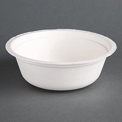Bol en Bagasse Compostable 511 ml - Lot de 50 - Fiesta Green 51,1 cl Cover