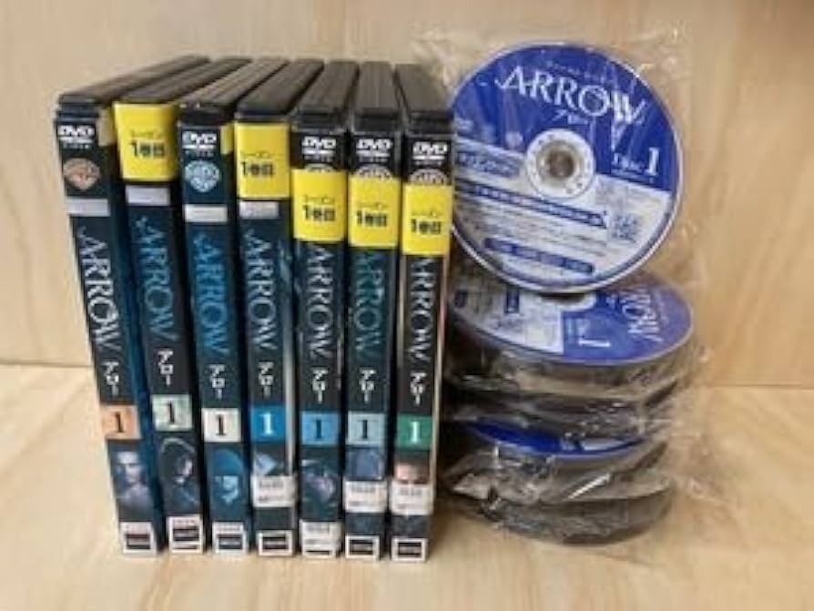 Amazon | ARROW アロー シーズン1.2.3.4.5.6.7 全82巻 レンタル ケース