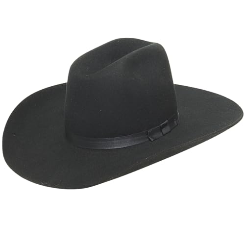 ARIAT Youth Unisex Flat Bow Wool Western Hat