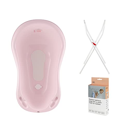 Hylat Baby Ensemble de baignoire pour bébé avec support - pour les nouveau-nés et les bébés - stable et confortable