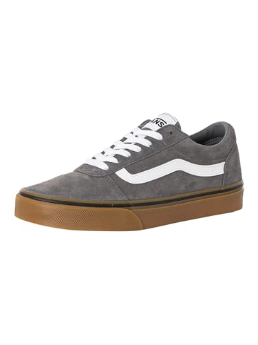 Vans Herren Ward Sneaker, Suede Pewter/Gum, 44 EU