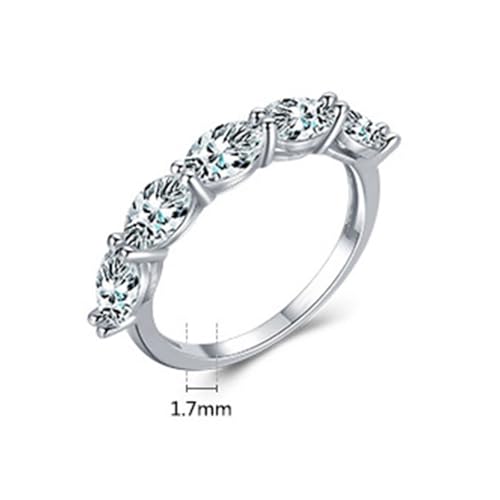 Bague mariage or blanc et moissanite l'éclat durable sans ternir