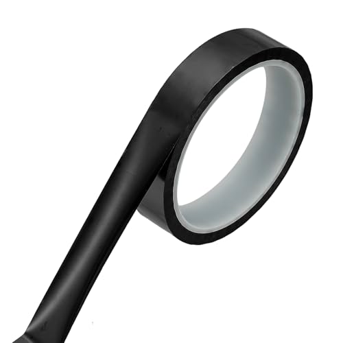 PATIKIL 0.8" x108ft Ruban Occultant Noir, Stickers Anti-Lumière Bandes Occultantes Stickers Anti-Lumière Led Ruban Masquante Film Adhésif Pour Electronics Windows LED Indicator, Noir